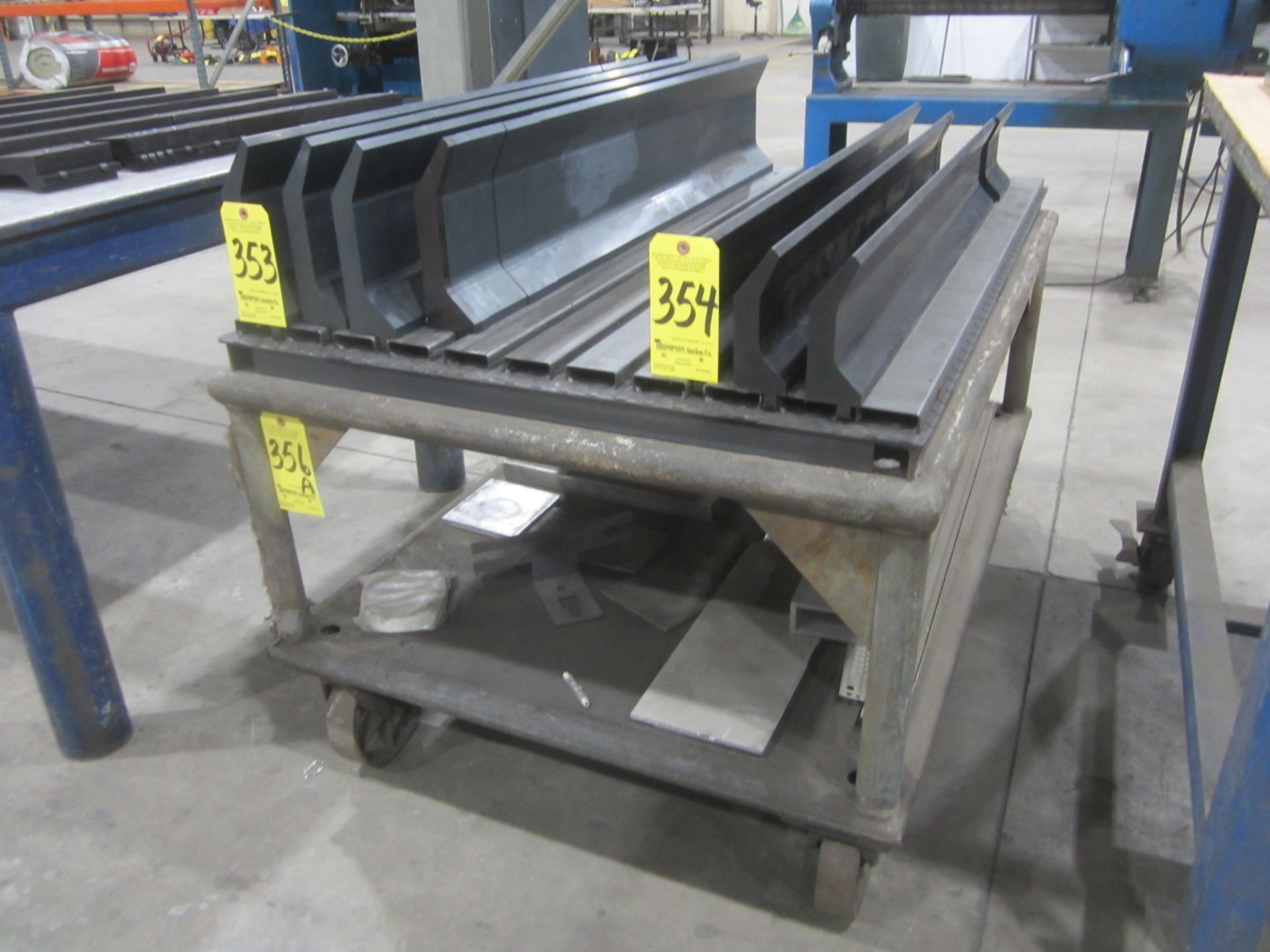 Press Brake Die Cart, 36" X 48" X 30" High, No Contents