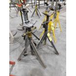 (3) Pipe Stands