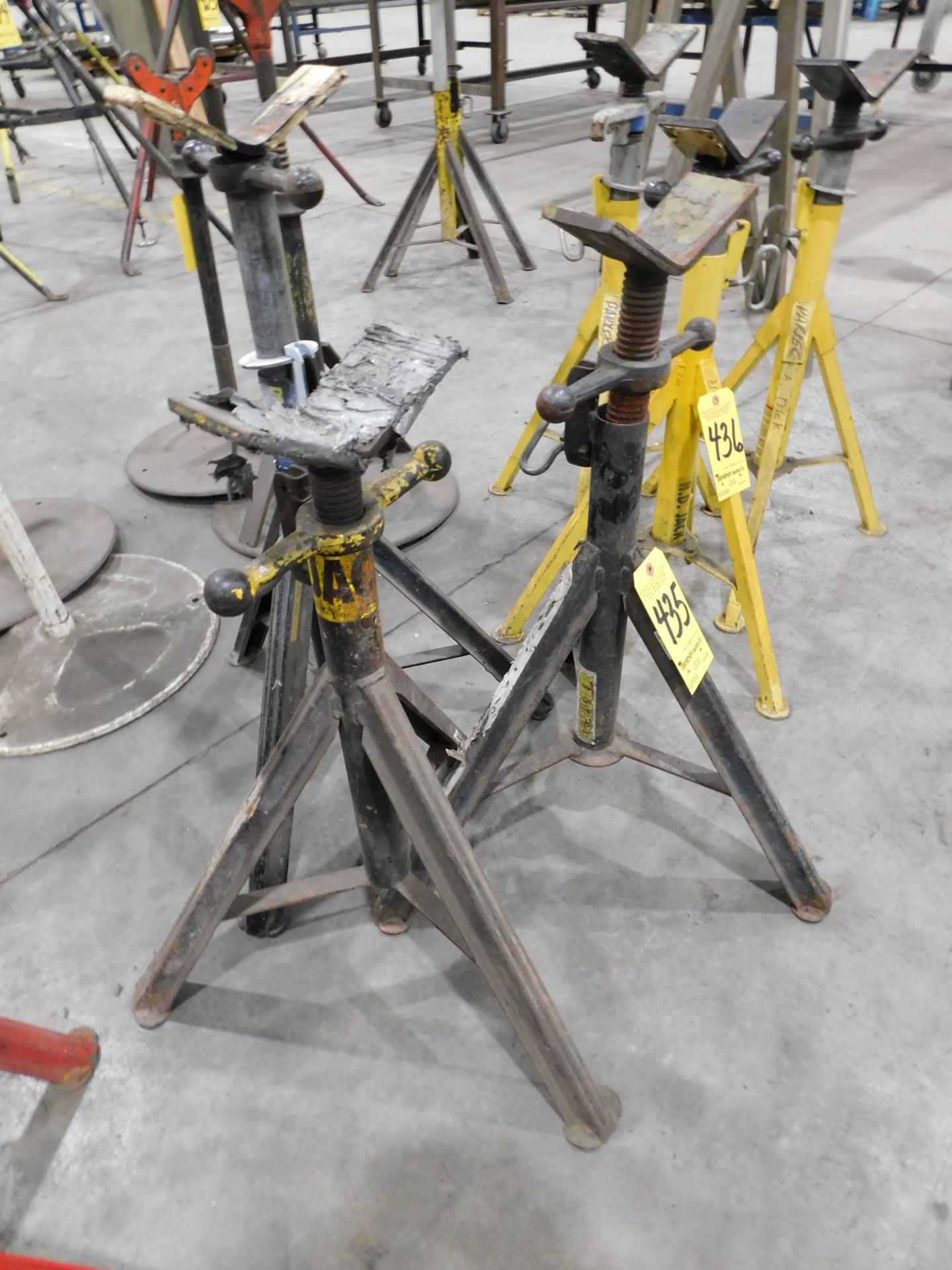 (3) Pipe Stands