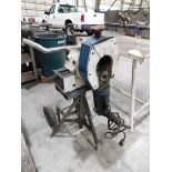 Georg Fischer Model RA4 Tubing Cut Off Saw, s/n G1500G177, 1/2" -4" Capacity, with 2-Wheel Dolly and