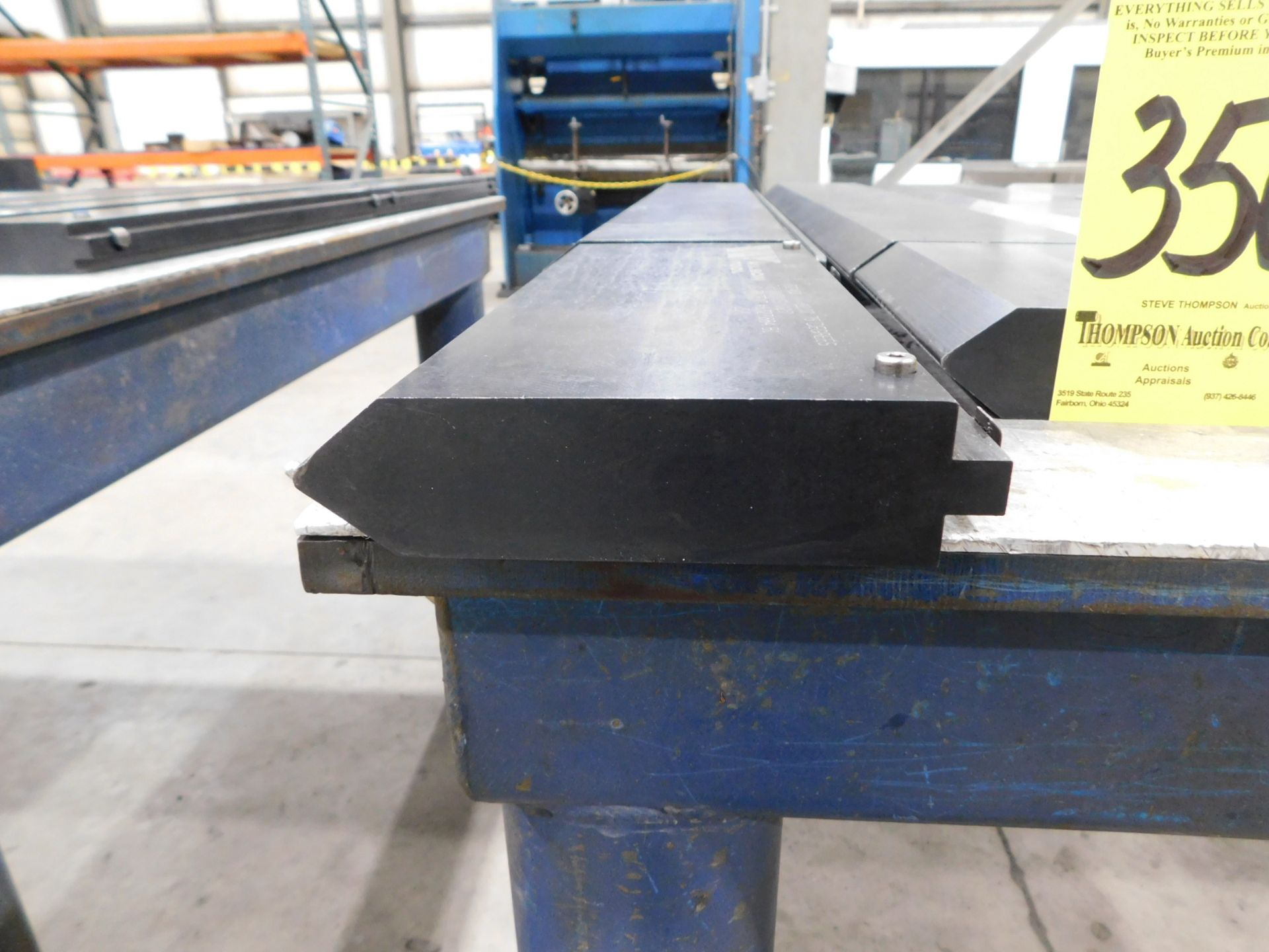 Wilson #50245, 75 Degree Sectionalized Male Punch Press Brake Tooling, 1/8" Radius, 5.75" Height, ( - Image 2 of 5