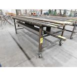 Shop Table on Casters, 48" X 96" X 37" High