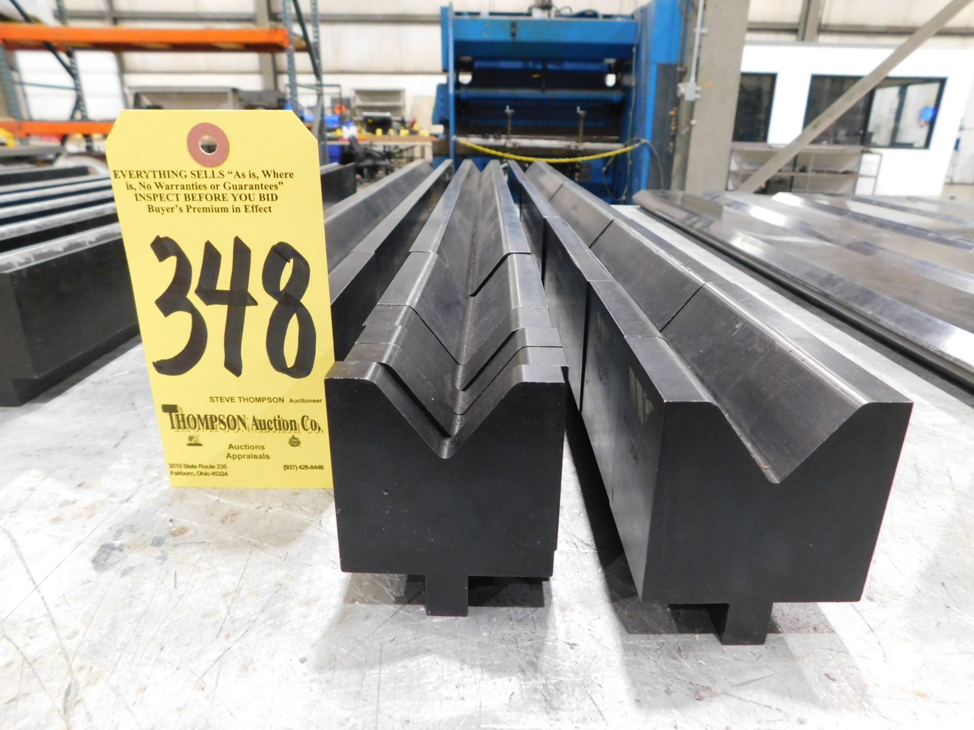 Wilson #50298, 75 Degree Sectionalized V-Die Press Brake Tooling, 1 1/2" Opening, (13) Pieces, 125 - Image 2 of 4