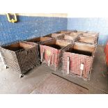 (13) Wire Baskets with Metal Liners