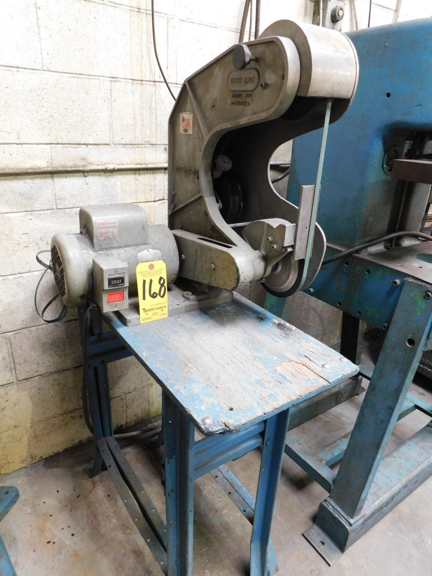 Burr King Model 760 Belt Sander, 110/1/60