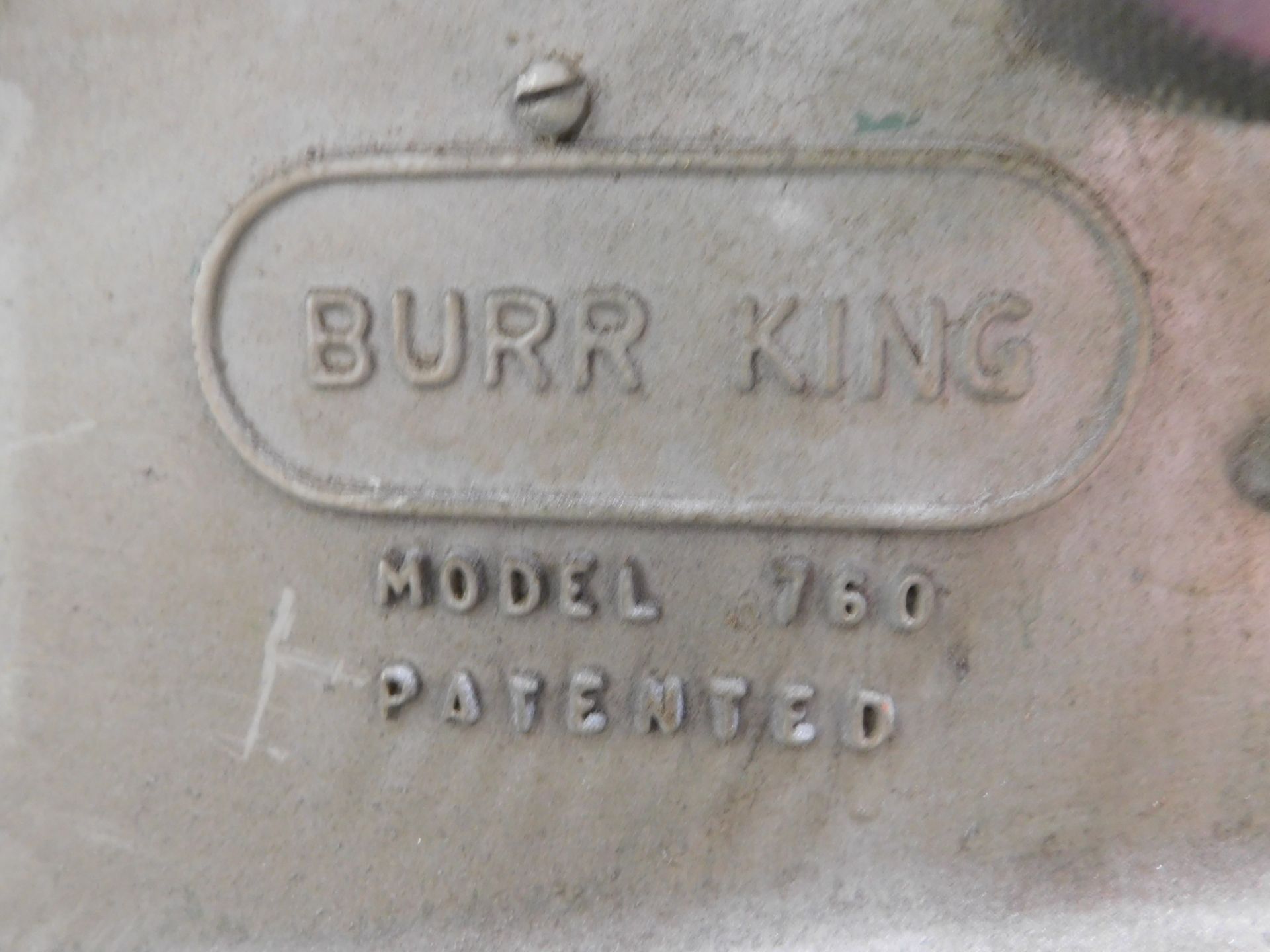 Burr King Model 760 Belt Sander, 110/1/60 - Image 4 of 6