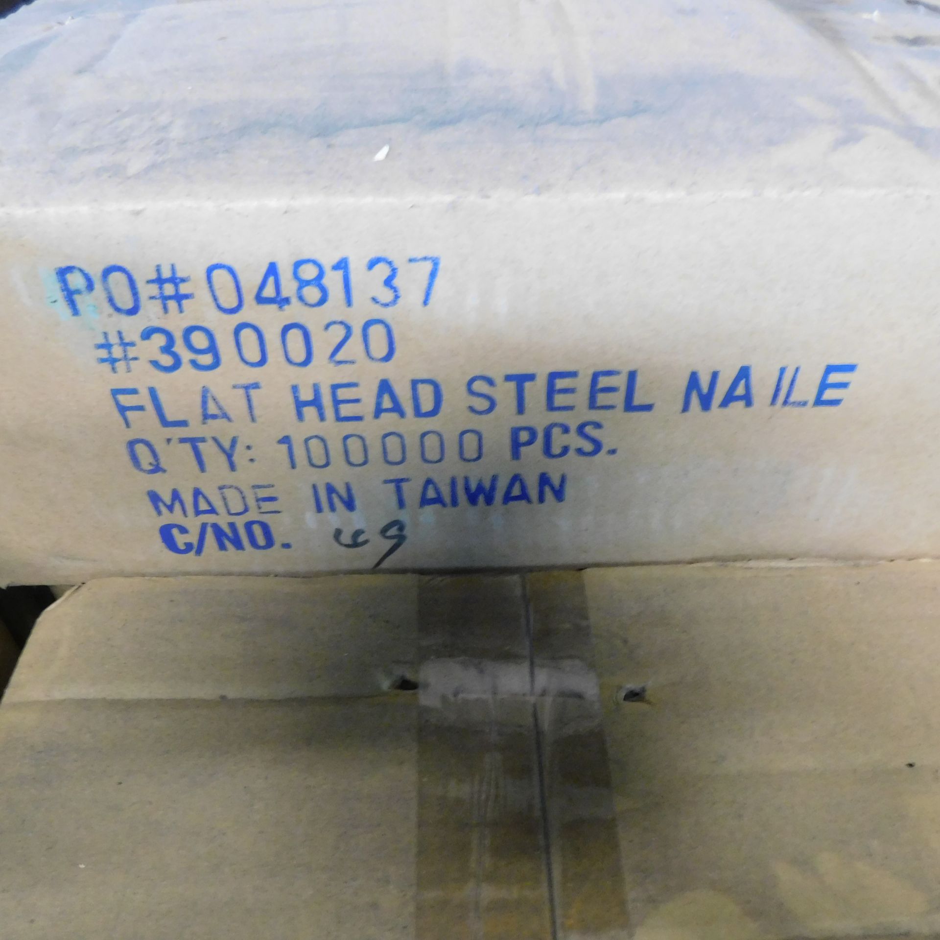 Approx. 3,000,000 New Flat Head Steel Nails, 1/2" Approx. - Image 3 of 3