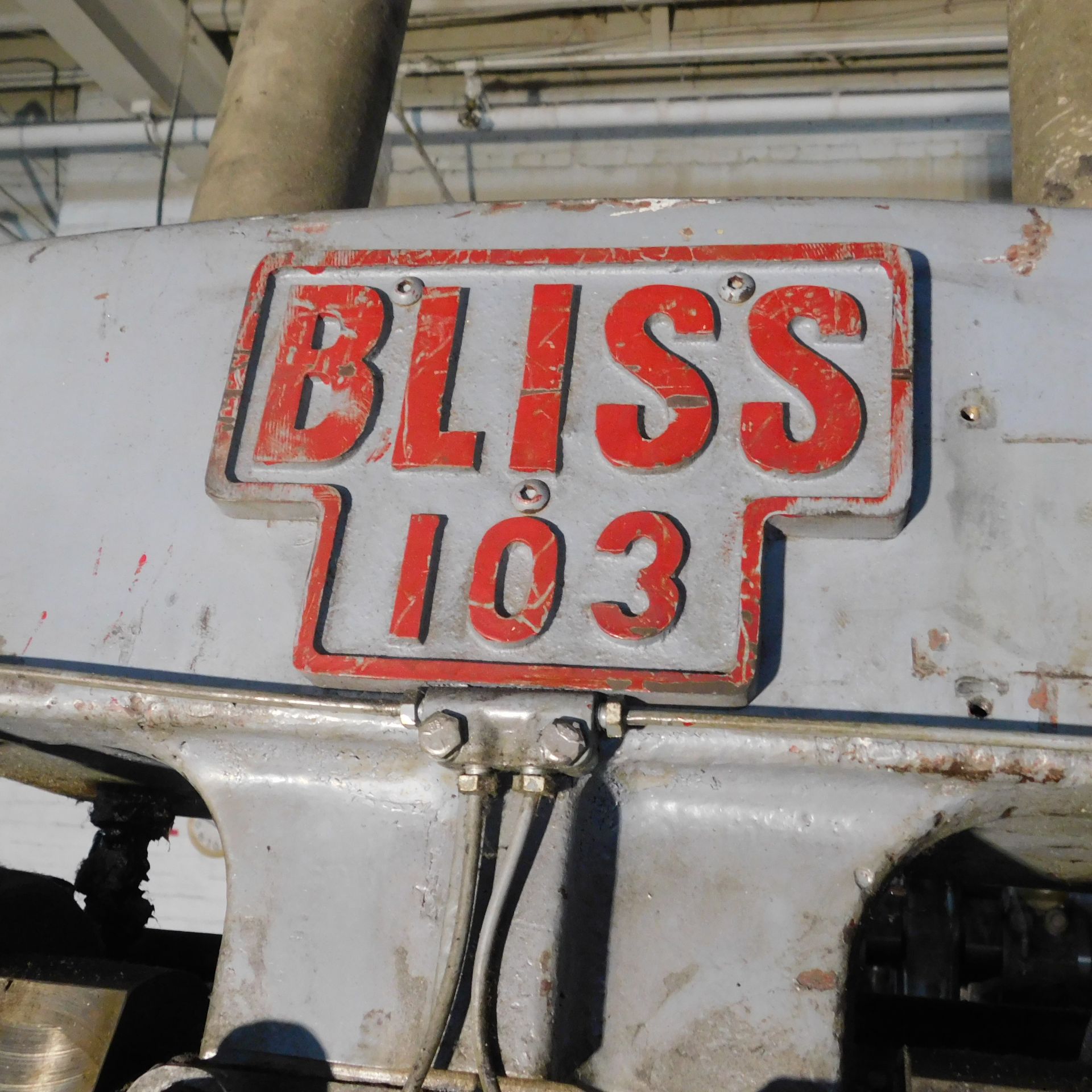 Bliss Model 103 OBI Punch Press, s/n HP46518, New 1968, 22 Ton - Image 2 of 4