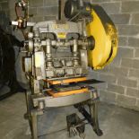 Bliss Model 103 OBI Punch Press, Mechanical Clutch, 22 Ton
