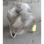 (2) Marvin 20" Bench Top Fans