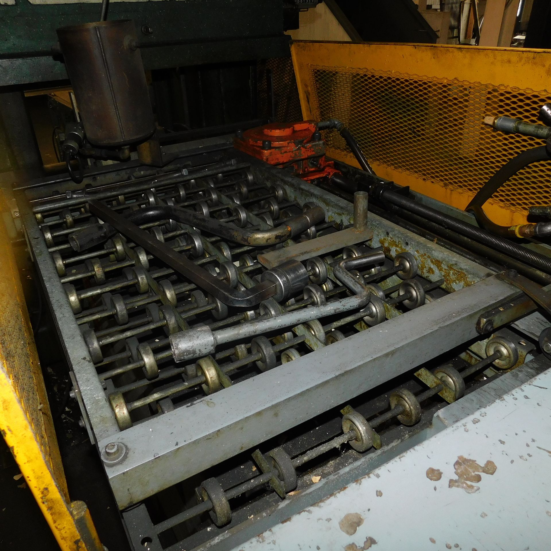 Rousselle Model 8B-48 Gap Frame Punch Press, s/n 20876, 80 Ton, 6" Stroke, 4" Adjustment, 11" Shut - Image 6 of 7