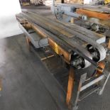 Power Dual Belt Parts Conveyor, 20" Wide X 96" Length