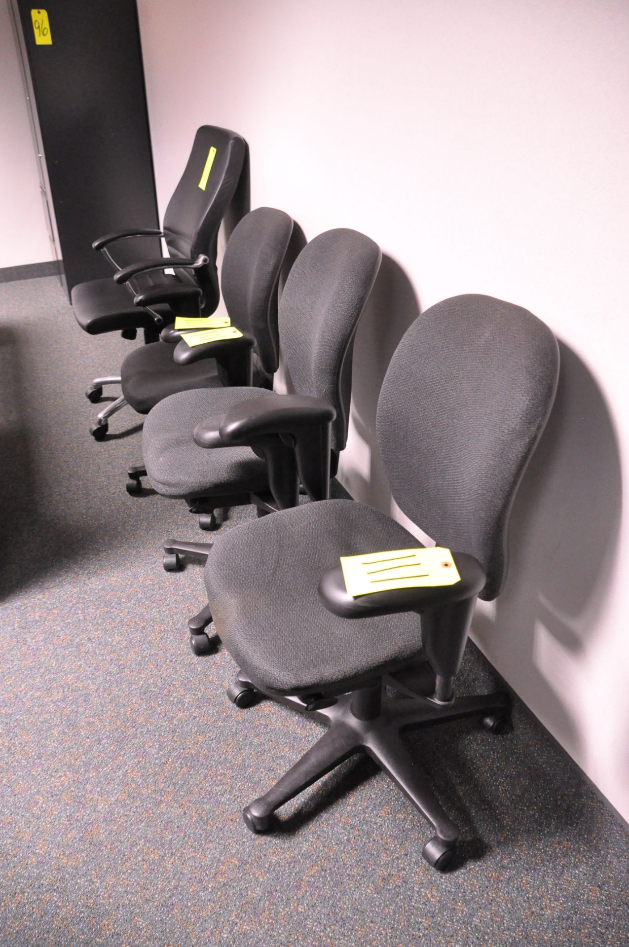 Lot-(5) Various Swivel Office Chairs in (1) Group, (Located 1st Floor Offices)