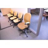 Lot-(5) Various Swivel Office Chairs in (1) Group, (Located 2nd Floor Offices)