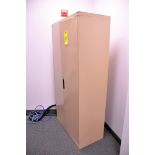 36" x 18" x 72"H 2-Door Storage Cabinet, (Contents Not Included), (Located 1st Floor Offices)