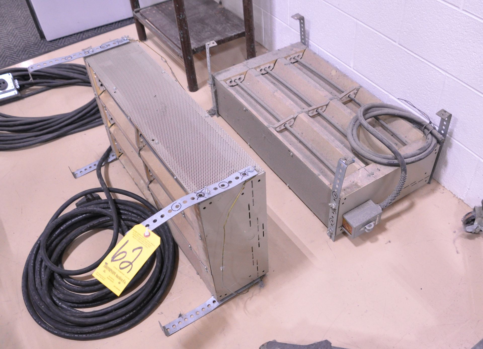 Lot-(2) 220-Volt Electric Heaters