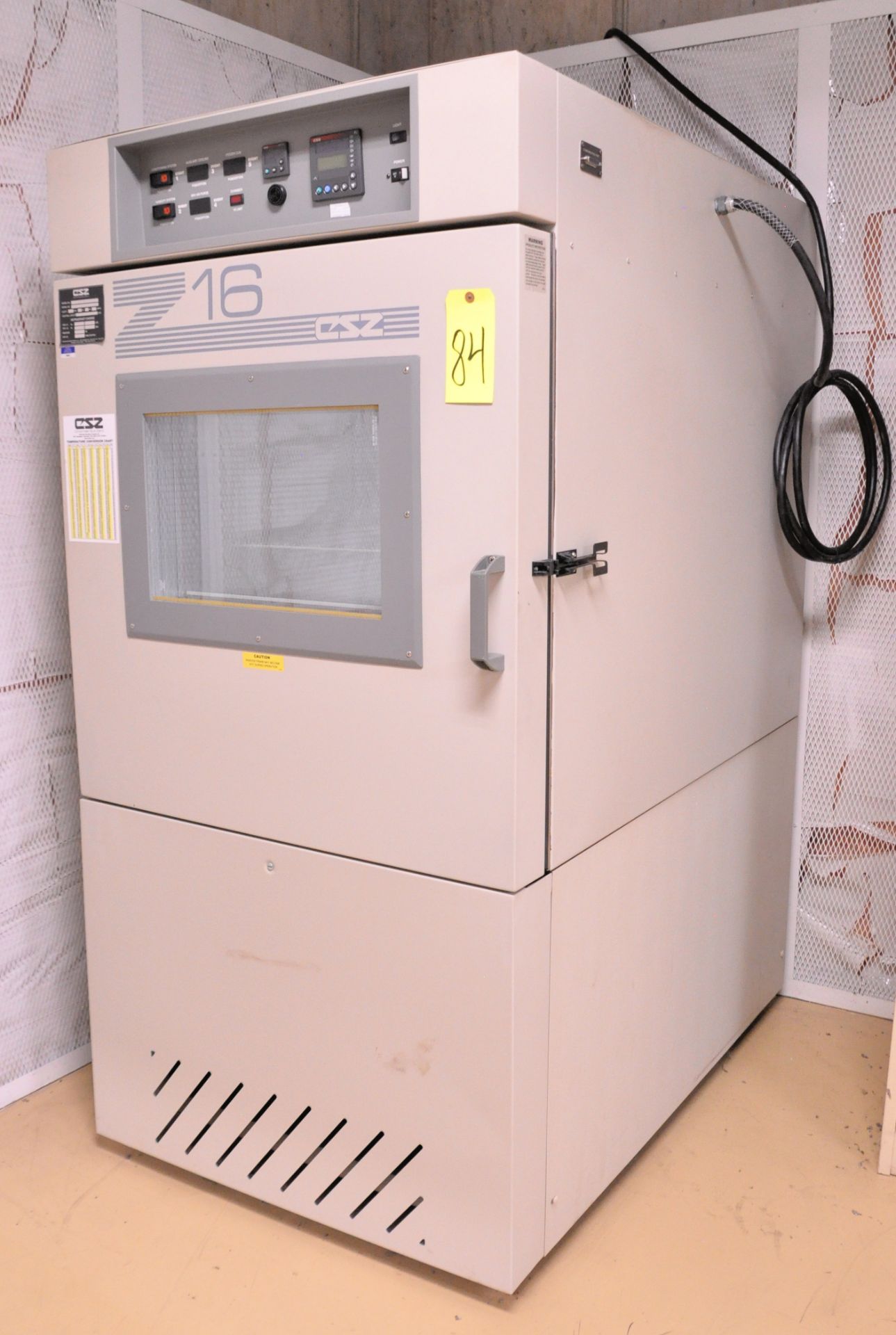 Cincinnati Sub-Zero (CSZ) Model ZH-16-2-H/AC Temperature/Humidity Chamber, S/n Z0133687, 115-Volt