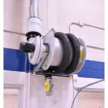 Nederman Exhaust System with Hose, Wall Mounted
