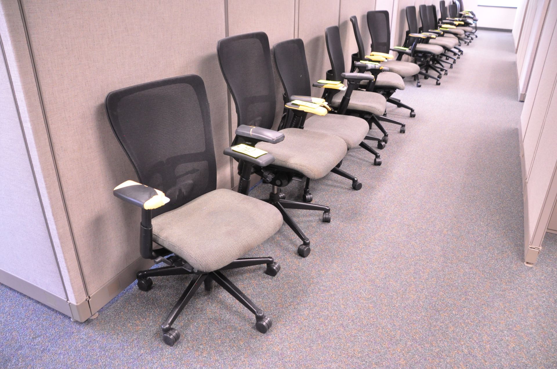 Lot-(6) Ergonomic Black/Grey Swivel Office Chairs in (1) Group, (Located 1st Floor Offices) - Image 2 of 2