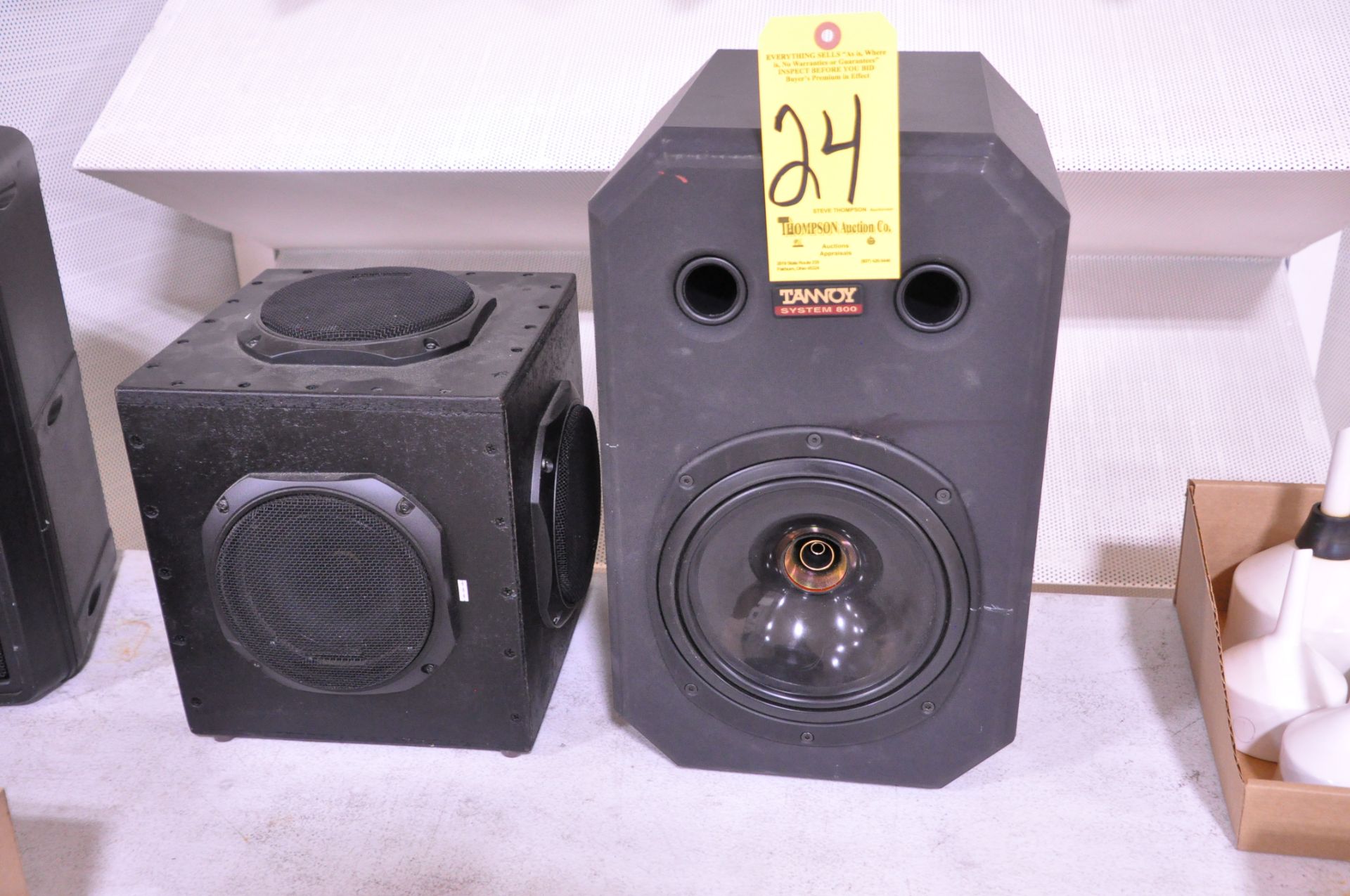 Tannoy System 800 8 in. 180-Watt Nearfield Monitor, S/n 240012S with 5-Way 6 in. Speaker