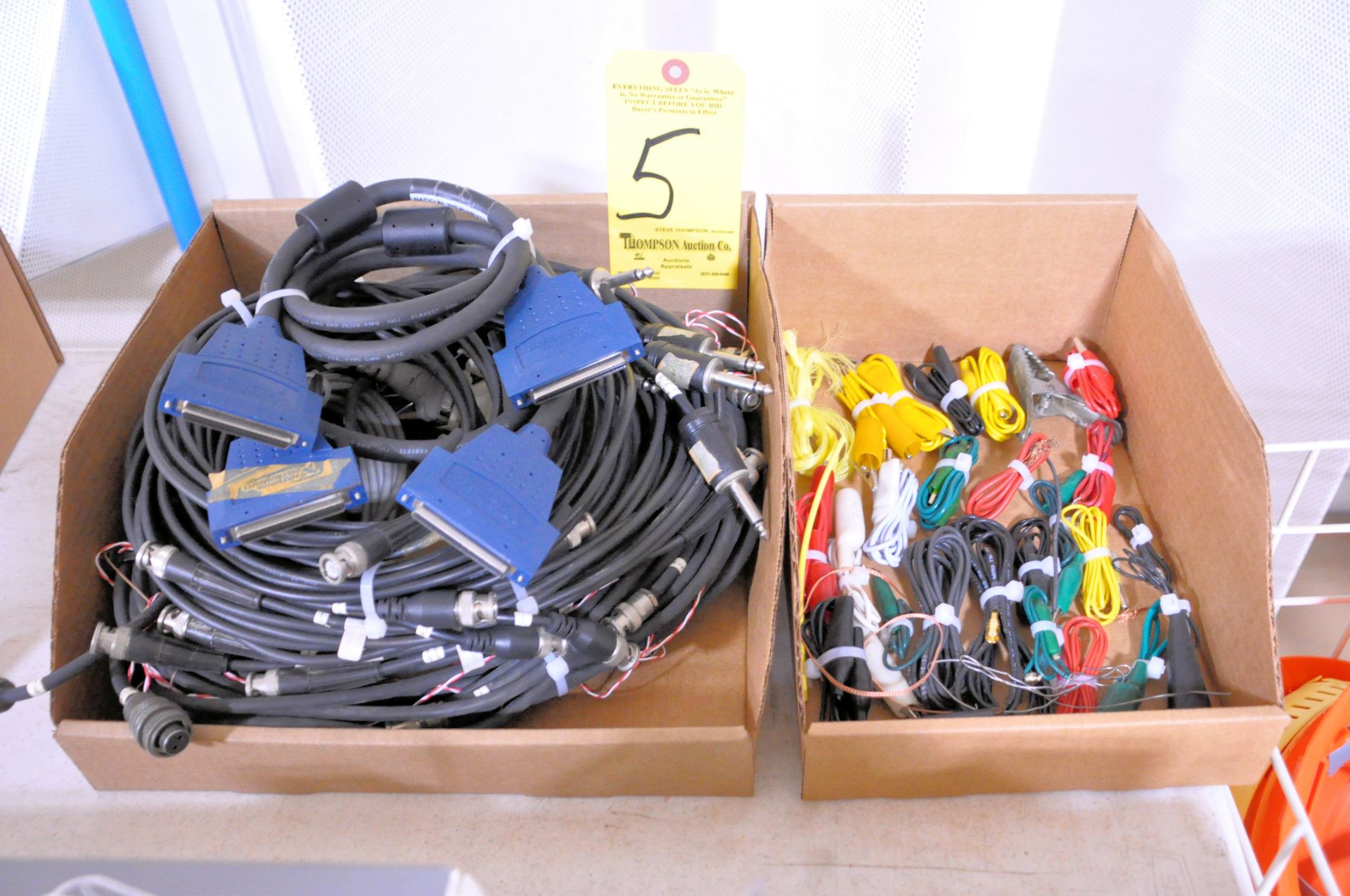 Lot-Cables and Wires in (2) Boxes