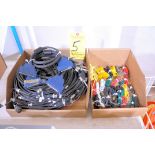 Lot-Cables and Wires in (2) Boxes