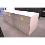 Lot-(6) 3-Drawer Lateral File Cabinets, (Beige), in (1) Office, (Located 2nd Floor Offices)