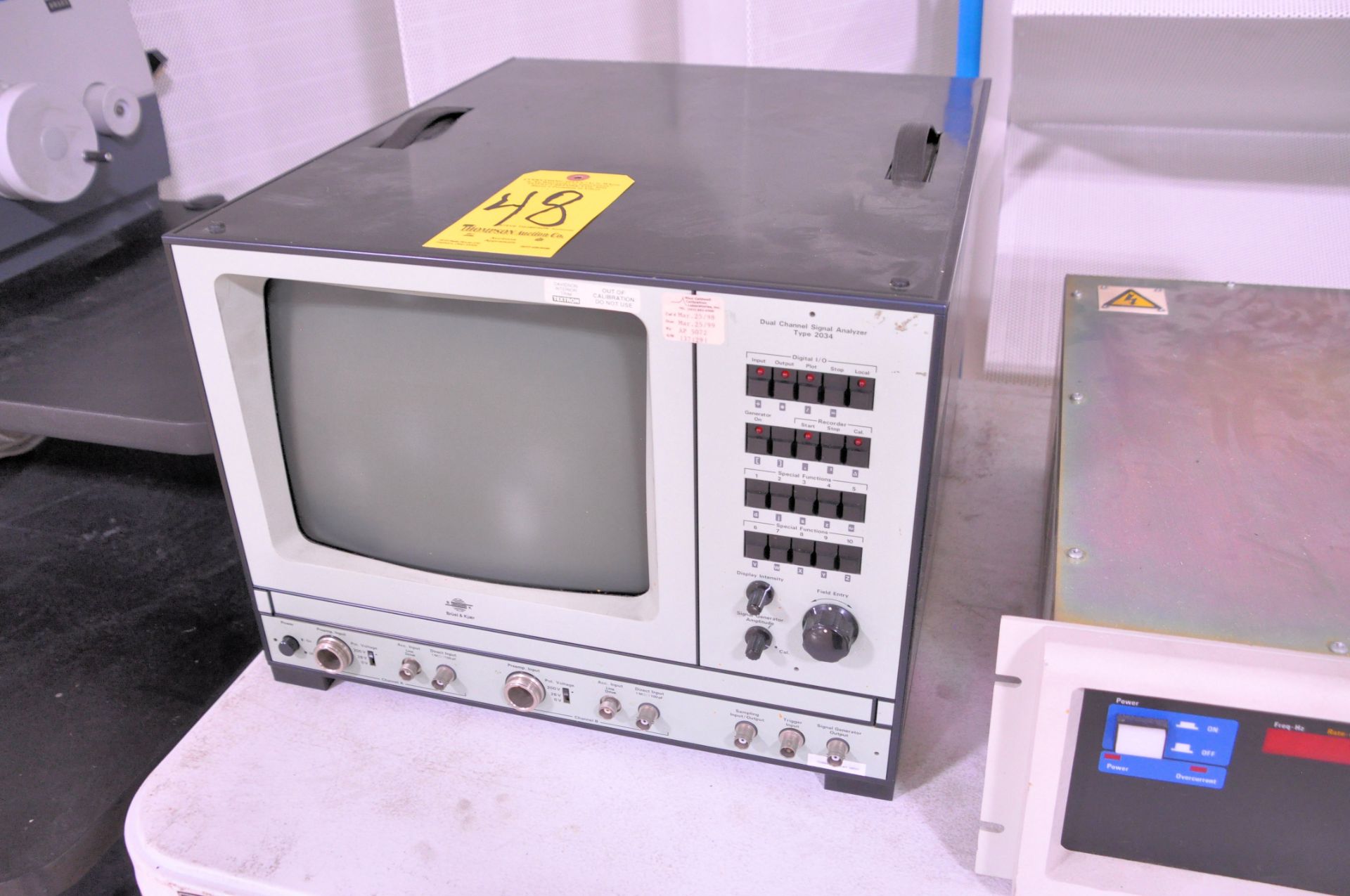 Bruel & Kjaer Type 2034 Dual Channel Signal Analyzer, S/n 1371291