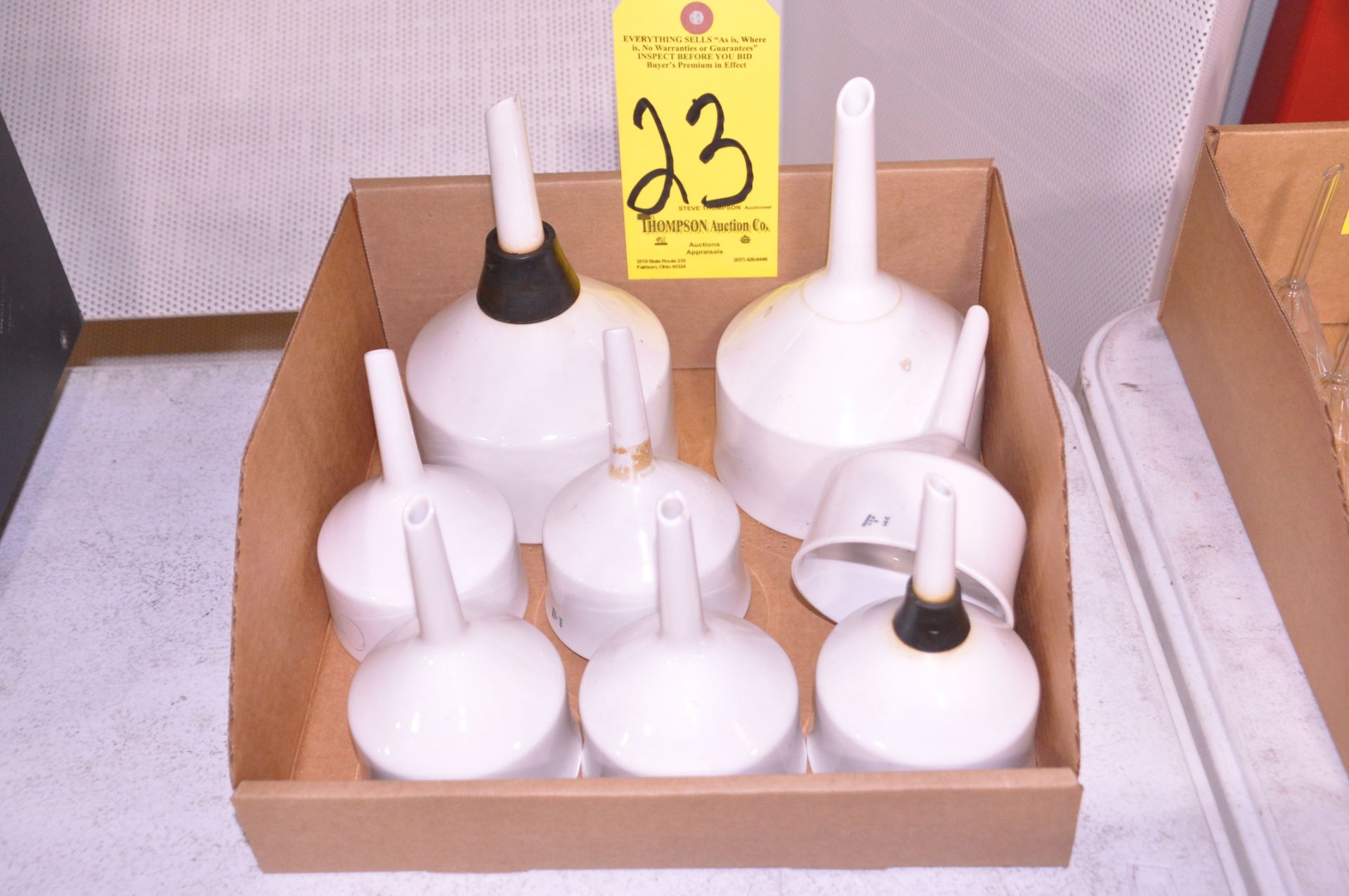 Lot-Ceramic Funnels in (1) Box