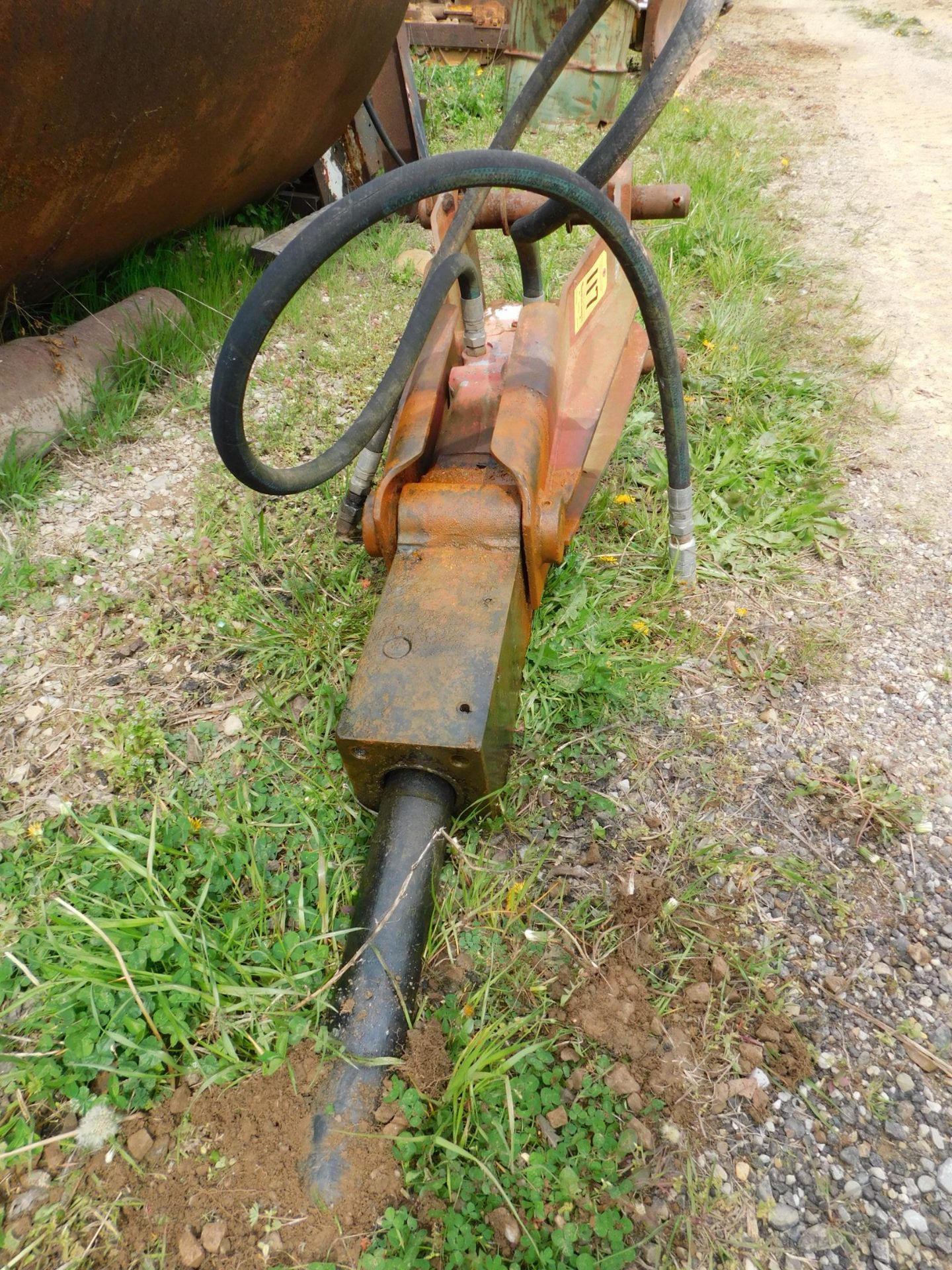 Allied Hydraulic Hammer, Fits John Deere 310SJ Backhoe - Image 3 of 4