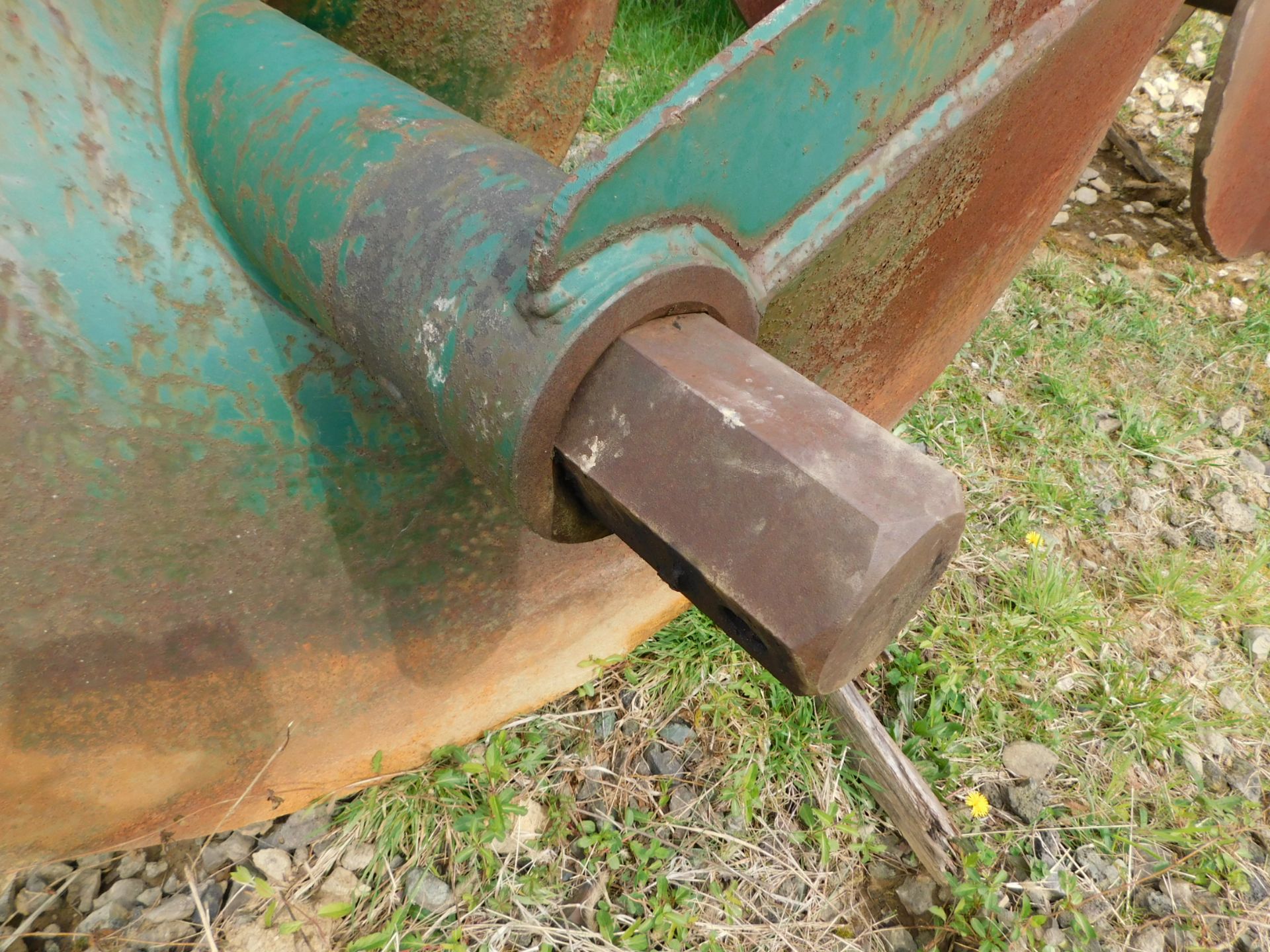 (2) 48" Diameter X 10' Long Auger Bits, 4" Hex Drivers - Image 4 of 4