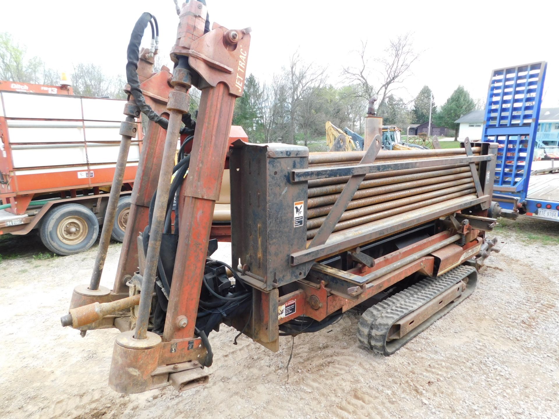 2000 Ditch Witch Model JT1720 Directional Drilling Machine, s/n 2T3518, Rod Box with 290' of Dirt - Image 3 of 17