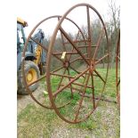 Hose Reel, 8' Diameter, 30" Wide