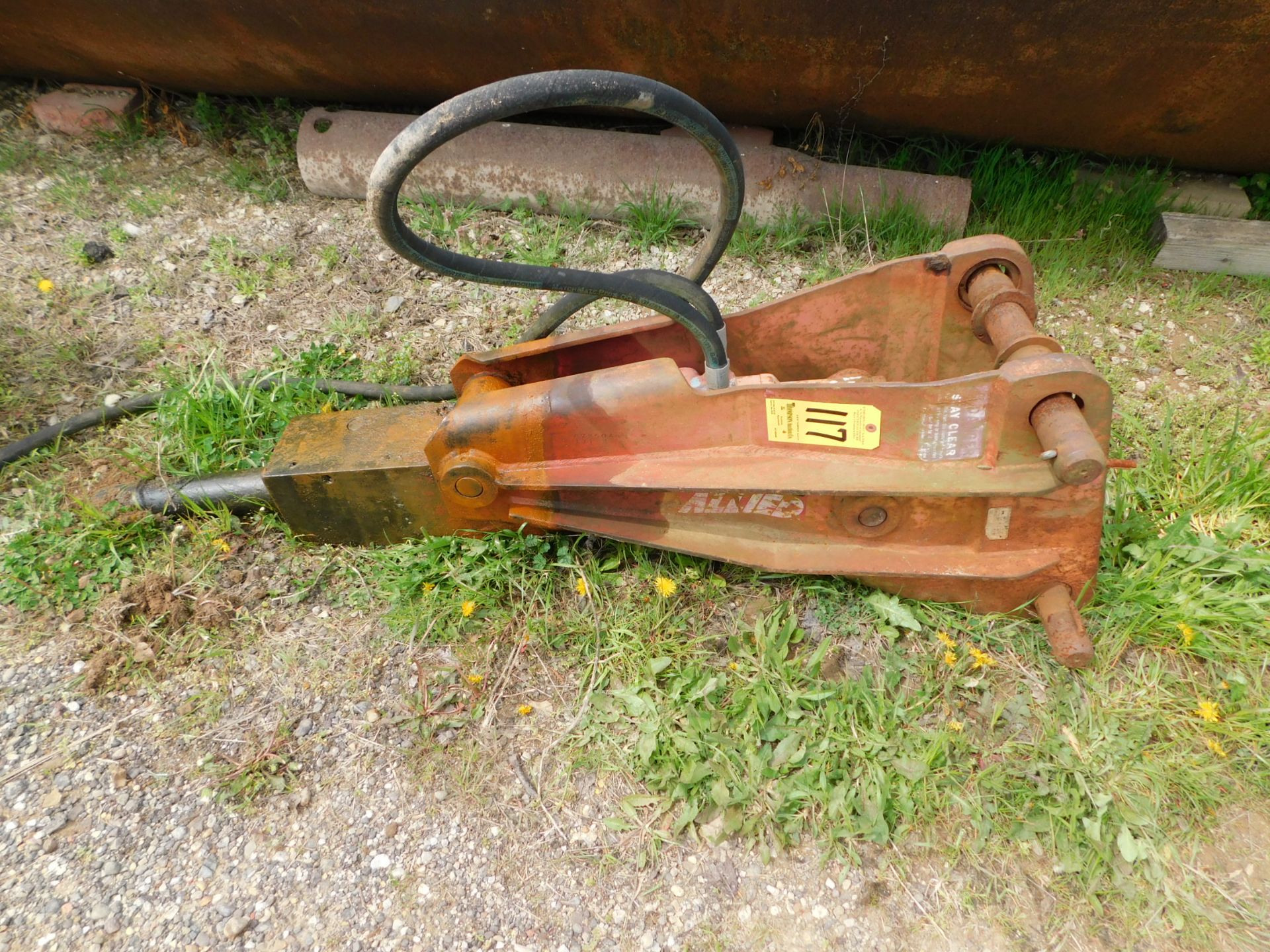 Allied Hydraulic Hammer, Fits John Deere 310SJ Backhoe