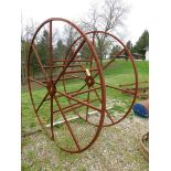 Hose Reel, 8' Diameter, 44" Wide