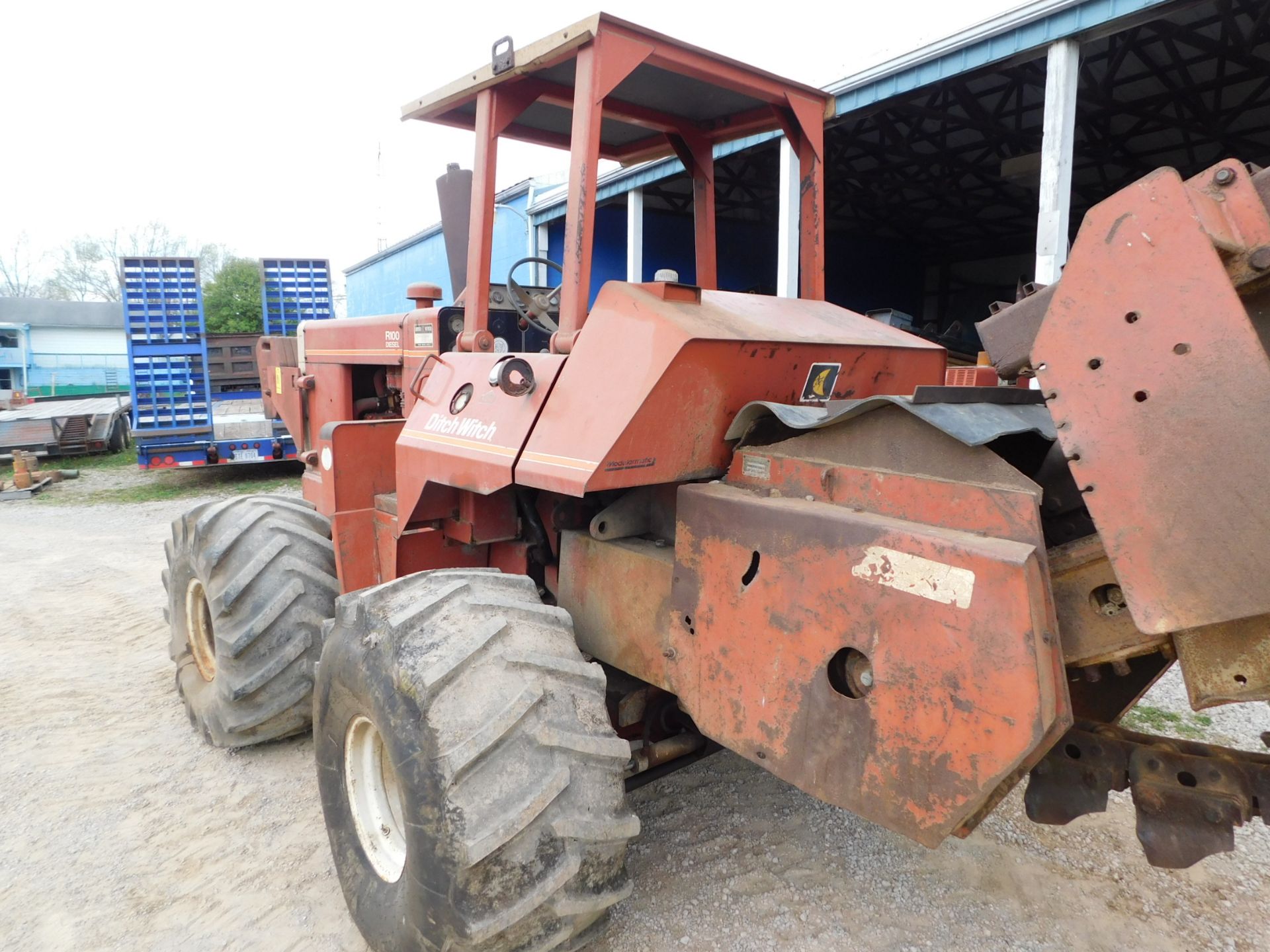 Ditch Witch Model R100 Trencher, s/n 771103, Diesel, 4 WD, 1,144 Hours - Image 4 of 22