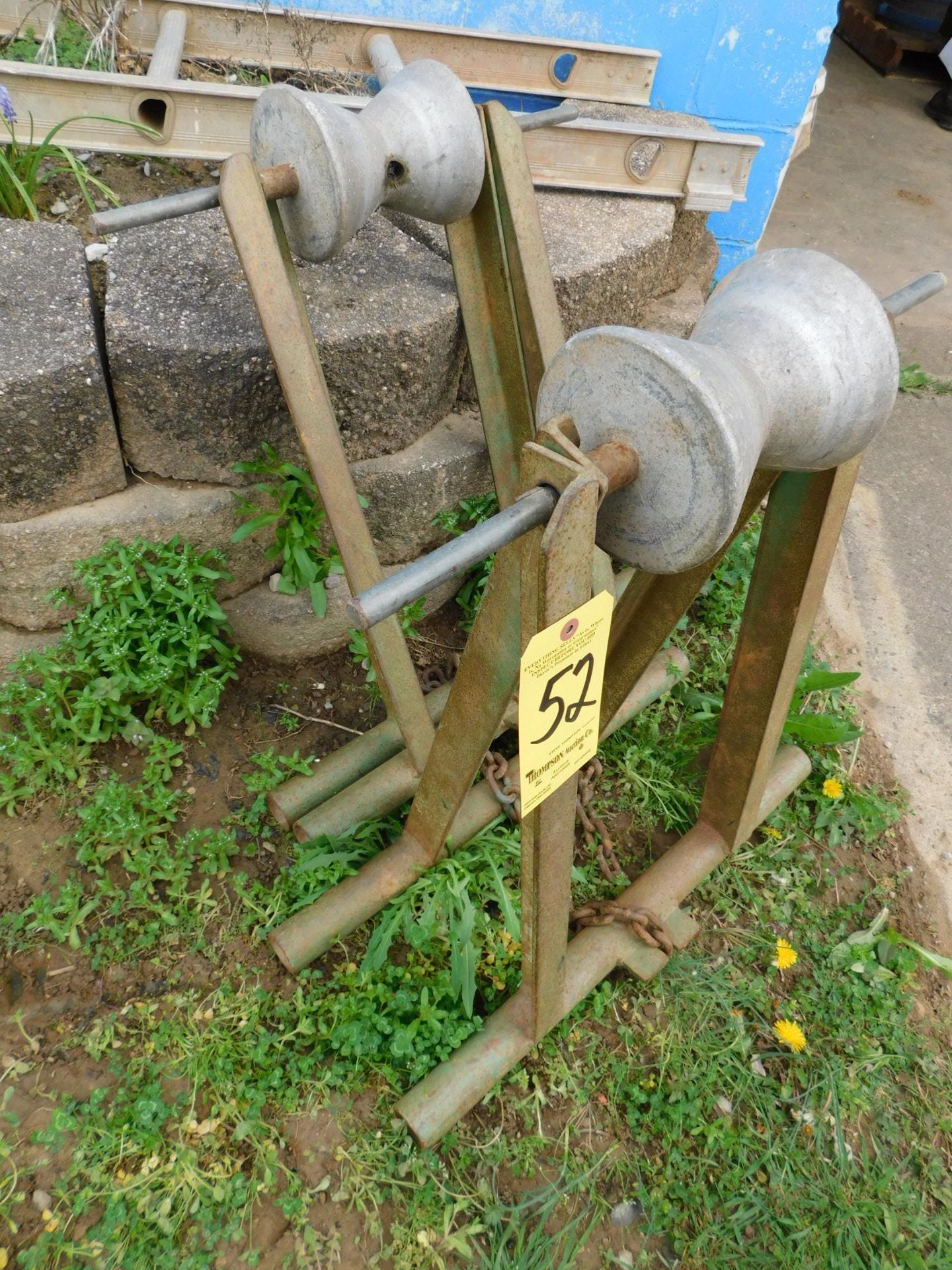 (2) Pipe Roller Support Stands - Image 4 of 4
