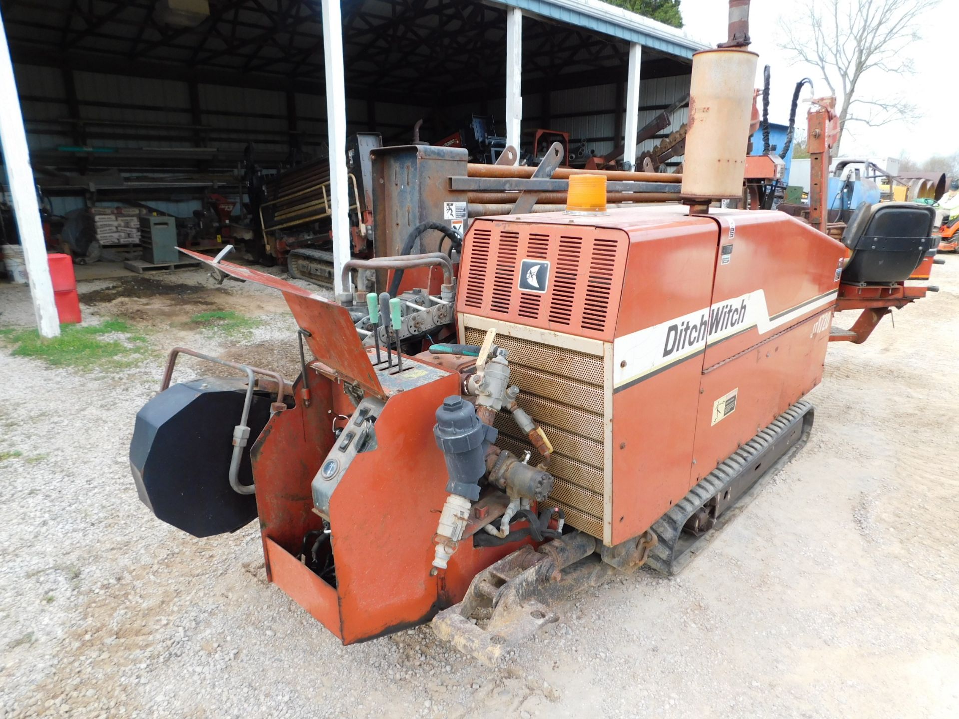 2000 Ditch Witch Model JT1720 Directional Drilling Machine, s/n 2T3518, Rod Box with 290' of Dirt - Image 8 of 17