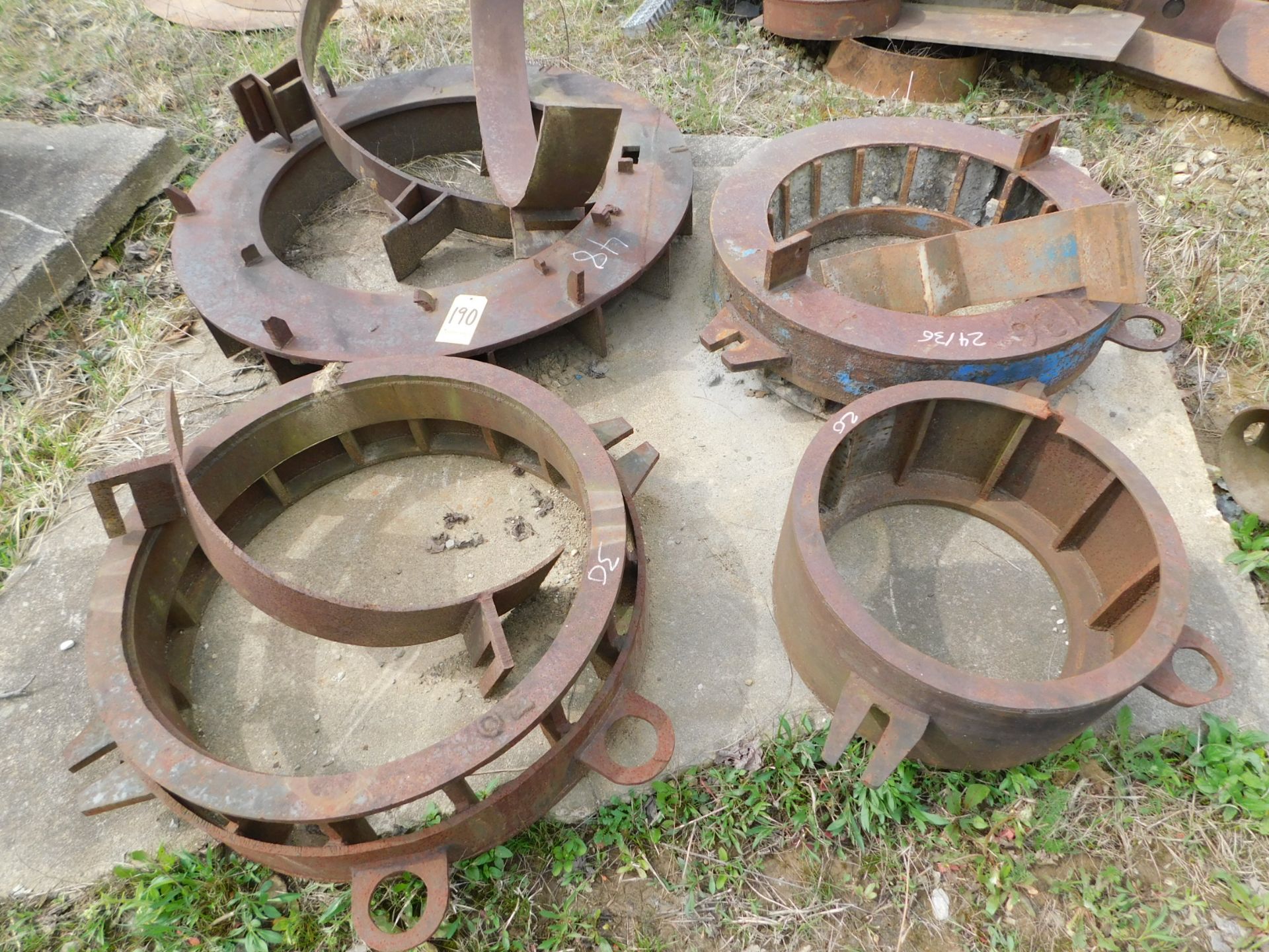 Push Rings for American Auger 36" Boring Machine, 20", 24", 30" and 42/48 Combination