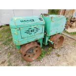 Wacker Model RT820 Walk-Behind Roller/Compactor, Note: Not in Running Condition, Needs (2) New