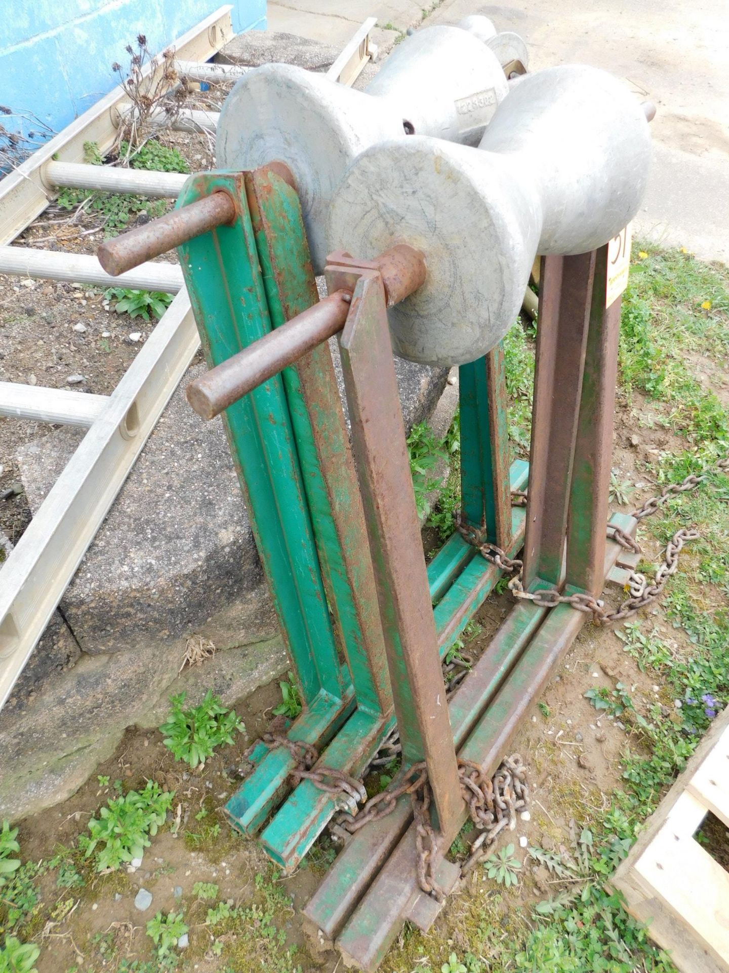 (2) Pipe Roller Support Stands - Image 3 of 3