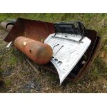 Air Tank and Scrap Metal