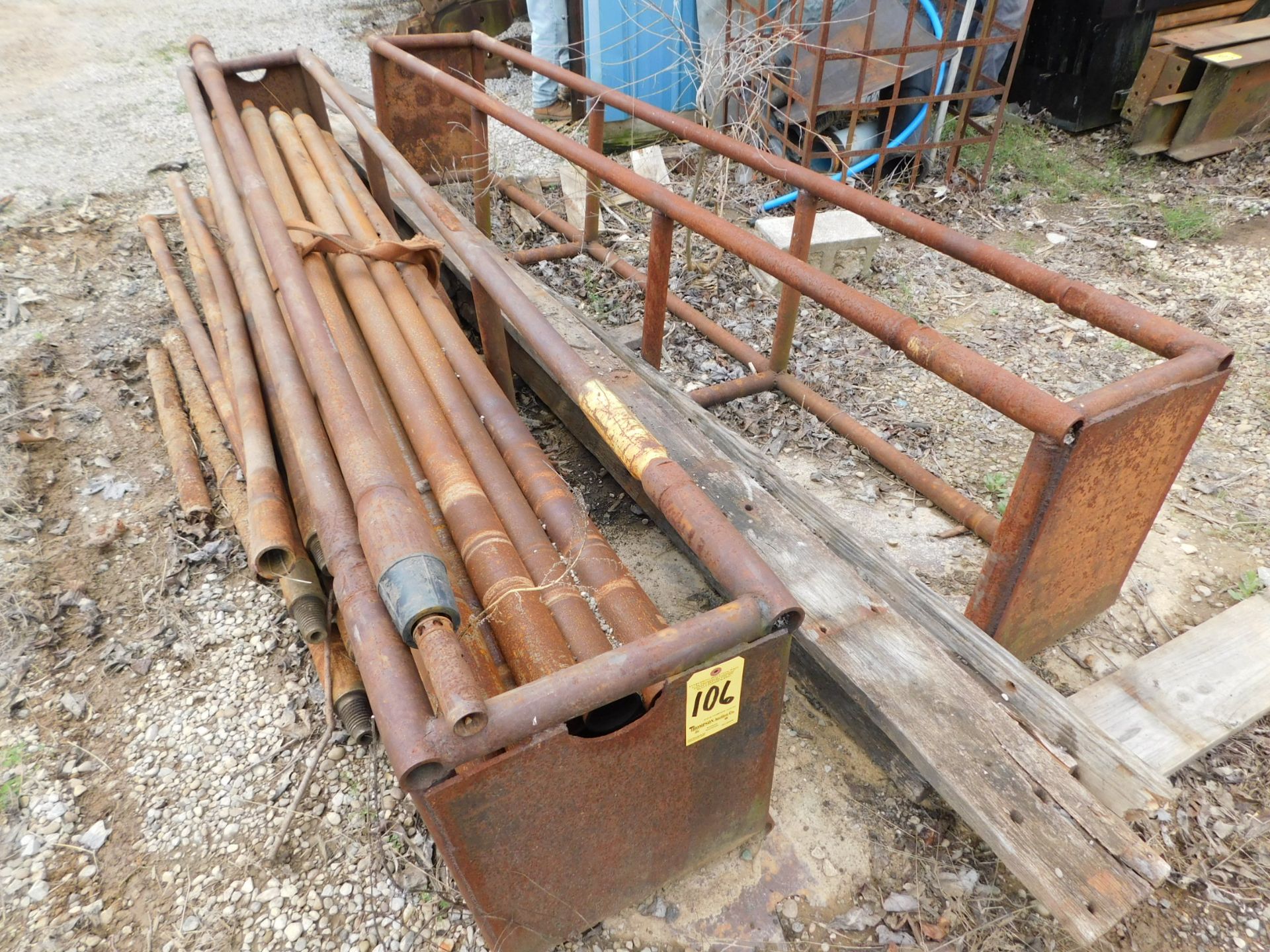 Rod Box with Approx. 170' of Rock Rod for Ditch Witch JT3020