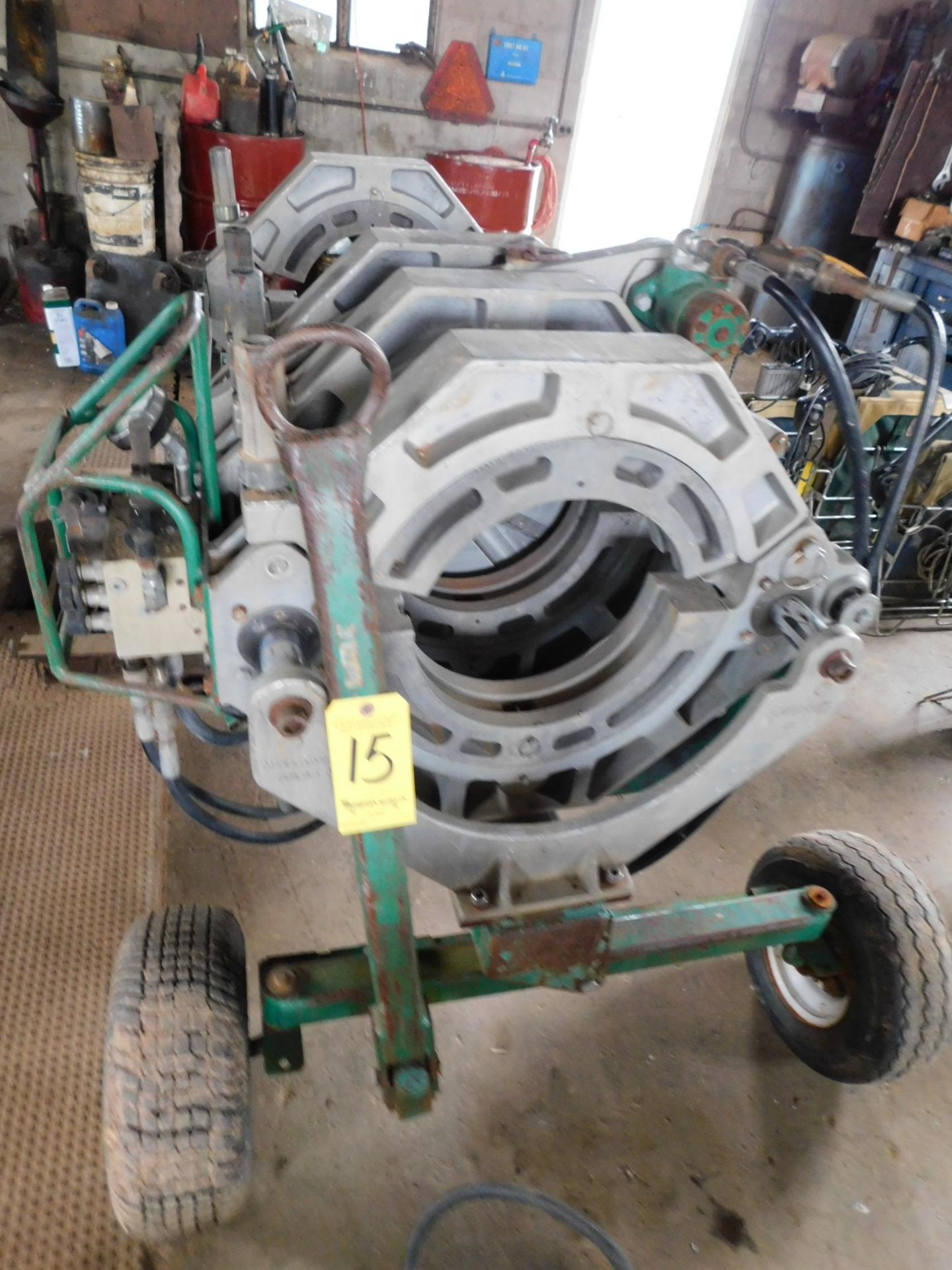 McElroy 618 Gas Powered Rolling Fusion Machine, 6"-18" Capacity, Kohler Command 18 Gas Engine - Image 2 of 11