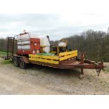 Vermeer Model MX125 Mixing System, s/n 1VRX030U9F2003643, with Ditch Witch Tank, Mounted on 2002