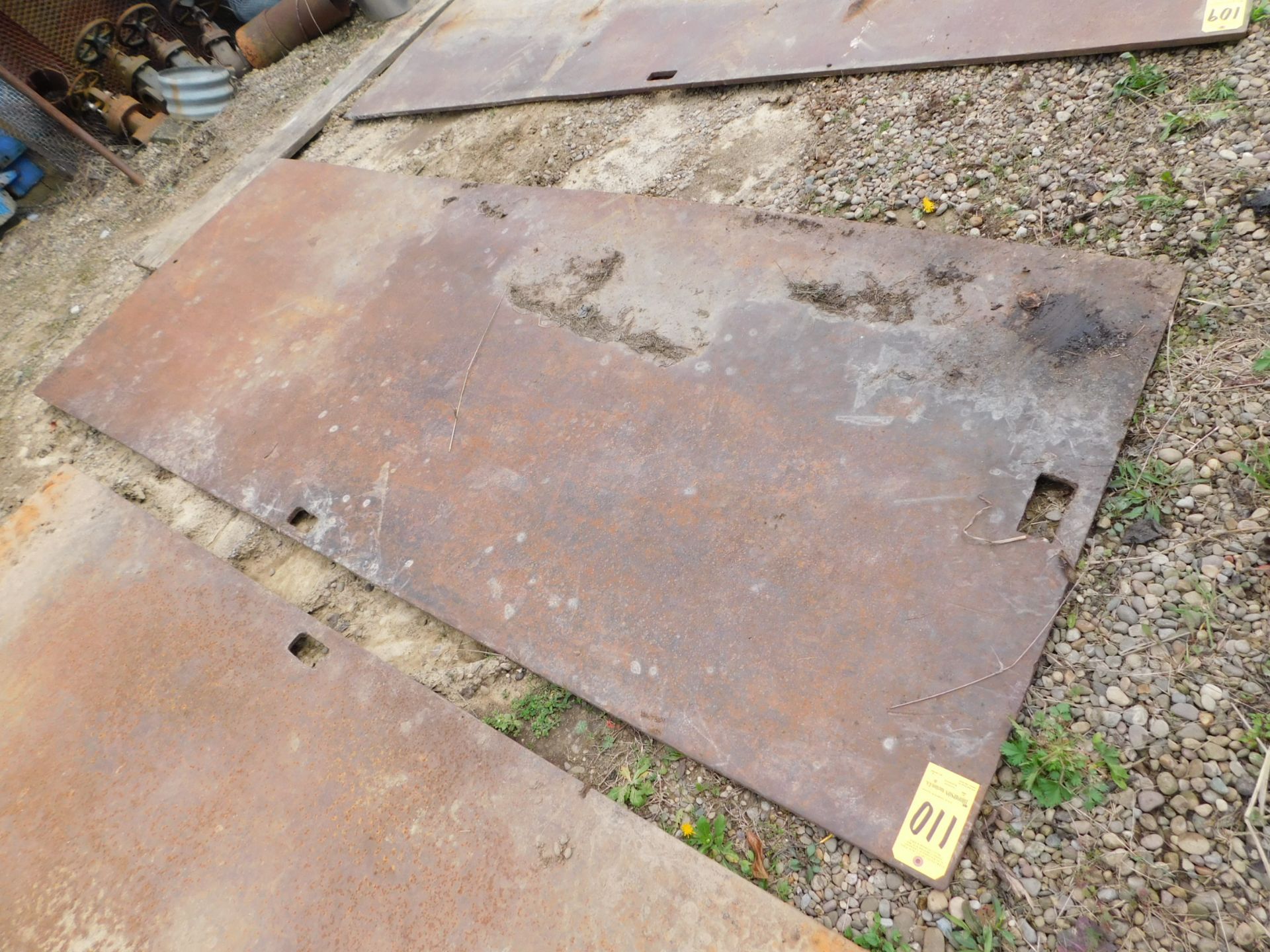 Steel Street Plate, 4' X 10' X 3/4"