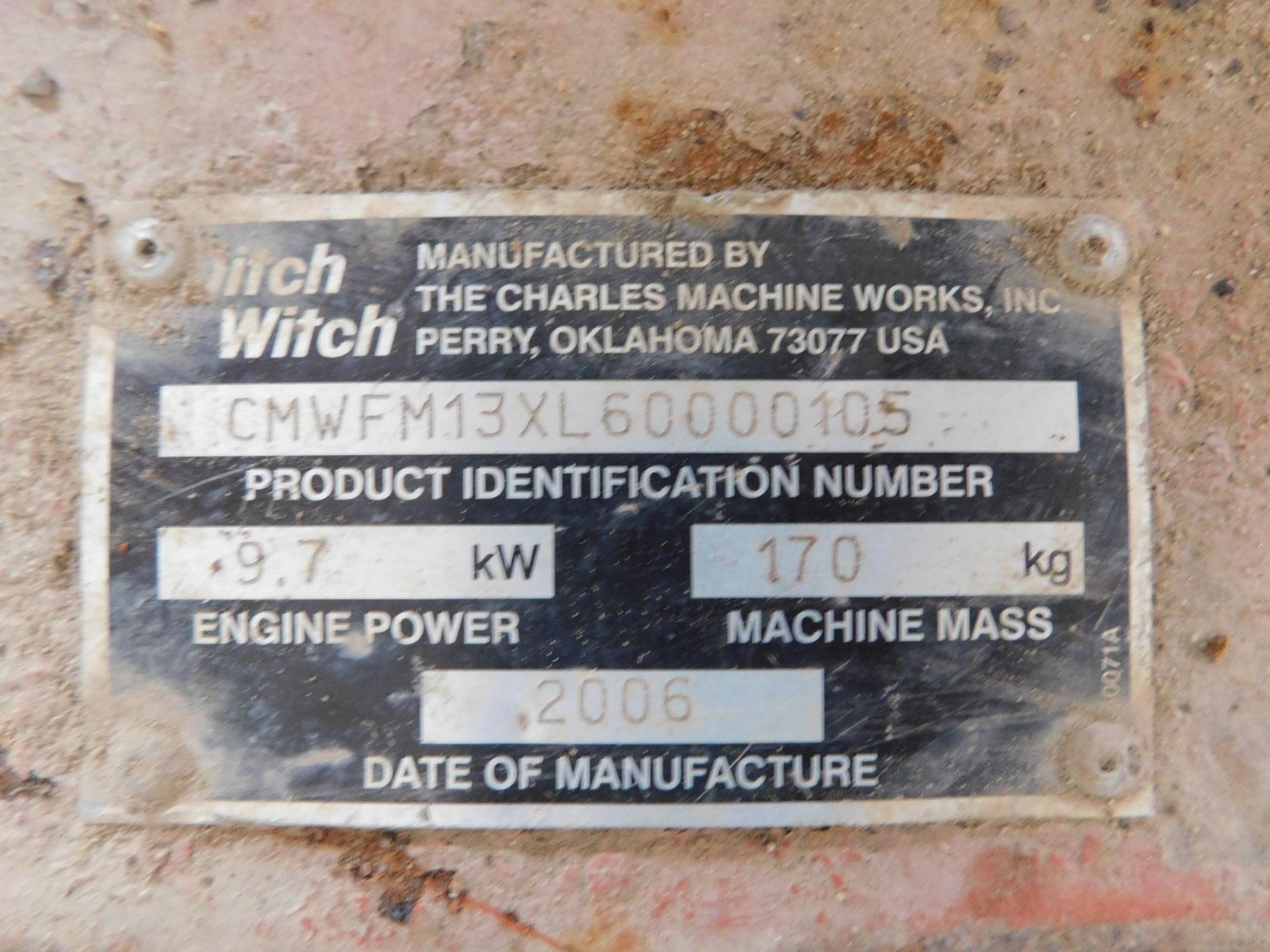 Ditch Witch FM13 Gas Powered Fluid Mixing System, s/n CMWFM13XL60000105, New 2006 - Bild 7 aus 7