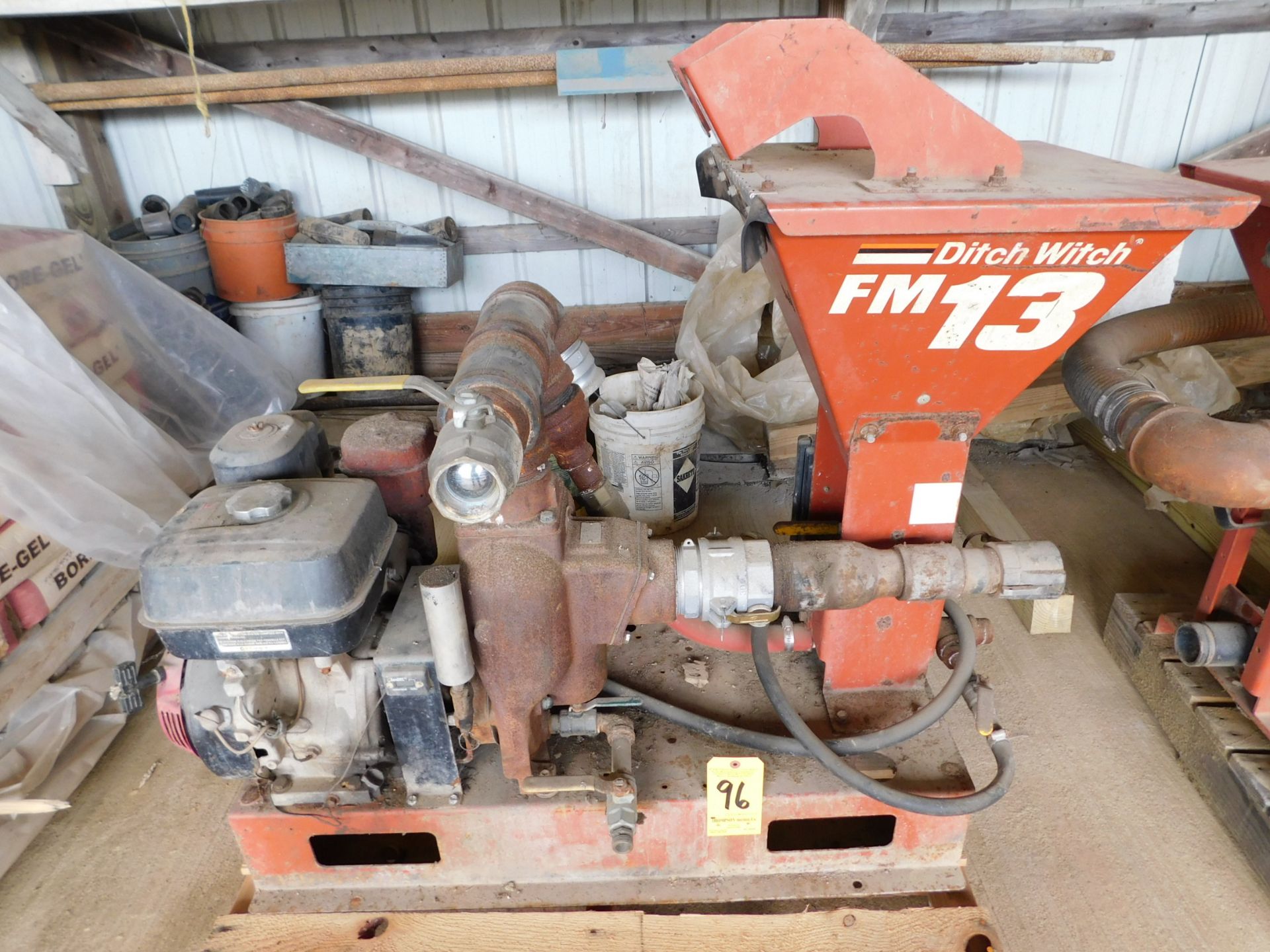 Ditch Witch FM13 Gas Powered Fluid Mixing System, s/n CMWFM13XL60000105, New 2006
