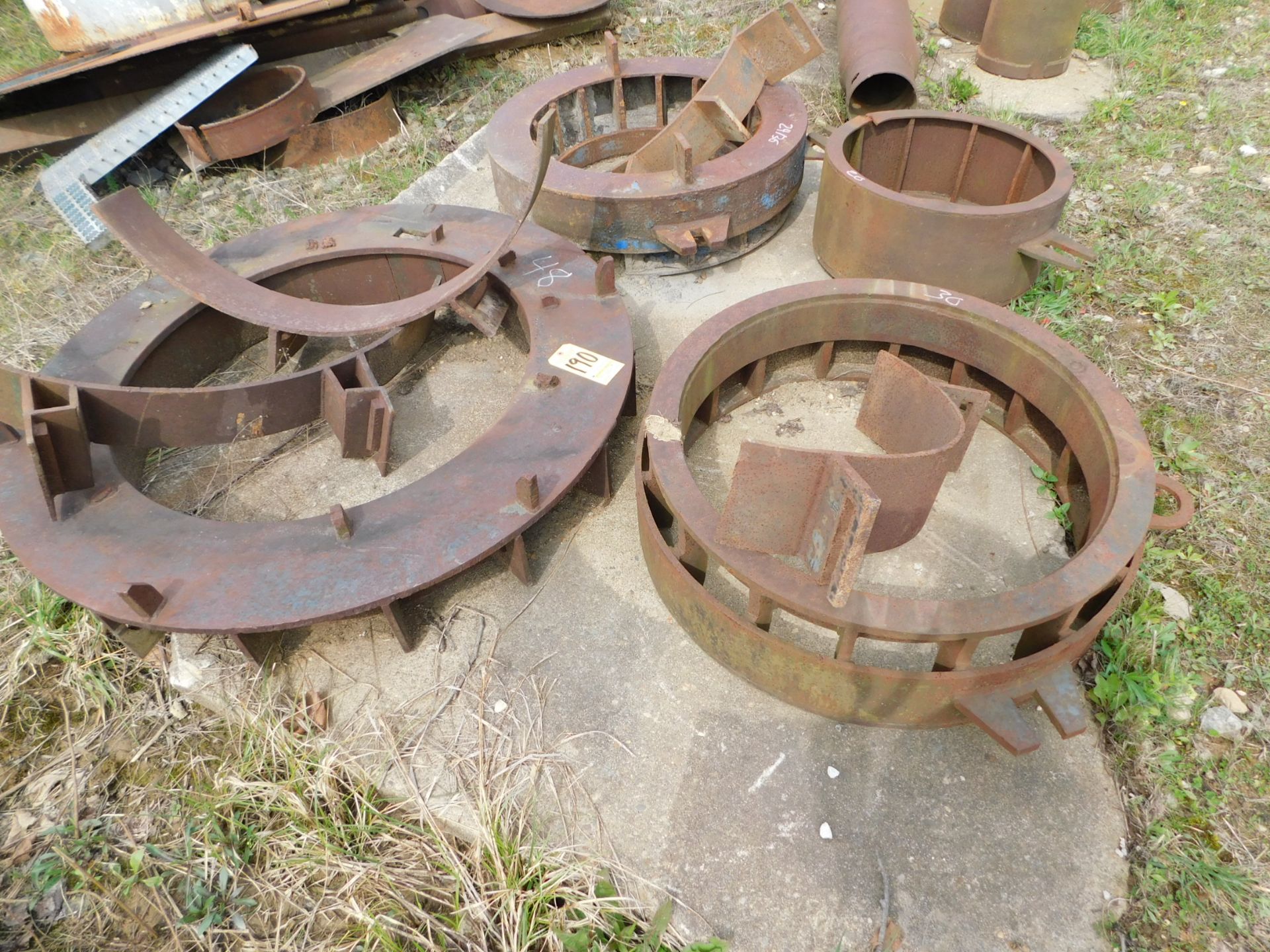 Push Rings for American Auger 36" Boring Machine, 20", 24", 30" and 42/48 Combination - Image 2 of 2