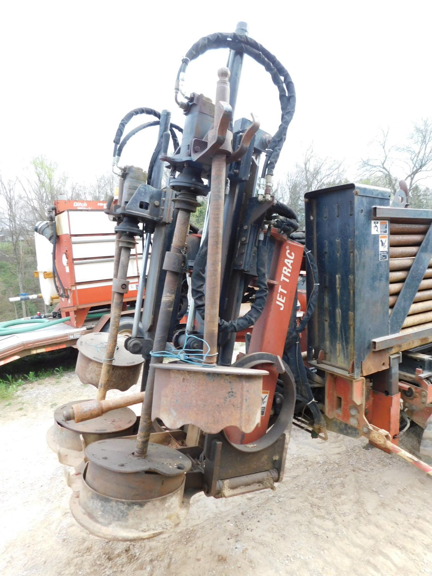 2000 Ditch Witch Model JT2720 Directional Drilling Machine, s/n 2T4735, Rod Box with 440' of Dirt - Image 3 of 18